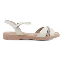 Sandália Feminina Piccadilly Branco Off - 513012