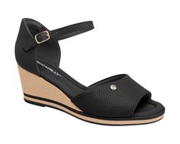 Sandália Feminina Piccadilly Calcanhar Fechado Salto Anabela Sandália Feminina Piccadilly Calcanhar Fechado Salto Anabela