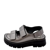 Sandália Feminina Piccadilly Maxxi Therapy REF: 249003 NAPA STRECH METALIZADA Sandália Feminina Piccadilly Maxxi Therapy REF: 249003 NAPA STRECH METALIZADA