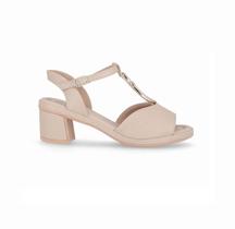 Sandália Feminina Piccadilly Nude Rose