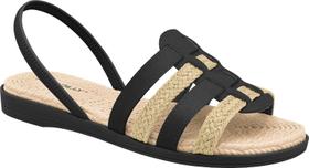 Sandália Feminina Piccadilly Rasteira Slingback 513008