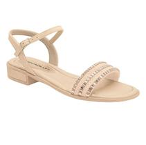 Sandália Feminina Piccadilly Salto Bloco Baixo 590047