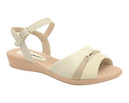 Sandália Feminina Piccadilly Slide Salto Anabela Ortopédica Sandália Feminina Piccadilly Slide Salto Anabela Ortopédica