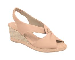 Sandália Feminina Piccadilly Slingback Salto Anabela 408221 Sandália Feminina Piccadilly Slingback Salto Anabela 408221