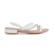 Sandália Feminina Piccadilly Taila Salto Baixo Branca - 5900 Sandália Feminina Piccadilly Taila Salto Baixo Branca - 5900