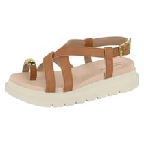 Sandália Feminina Plataforma Confortável Acolchoada Modare Sandália Feminina Plataforma Confortável Acolchoada Modare