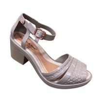 Sandalia Feminina Plataforma Meia Pata Salto Baixo Confortável Macio Casual Sandalia Feminina Plataforma Meia Pata Salto Baixo Confortável Macio Casual