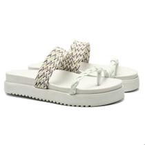 Sandalia Feminina Plataforma Papete Flatform Despojada Macia - 901-GG