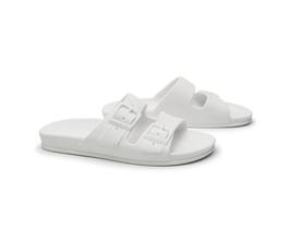 Sandália Feminina PVC Chinelo Slide Leve Confortável