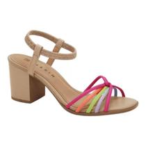 Sandalia feminina ramarim 23-31204 salto bloco