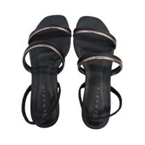 Sandalia feminina ramarim 2449202 rasteirinha elastico calce facil Sandalia feminina ramarim 2449202 rasteirinha elastico calce facil