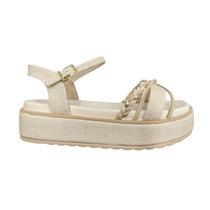 Sandalia Feminina Ramarim Flatform Tratorada