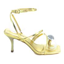 Sandália Feminina Ramony 9241/541 - Dourado