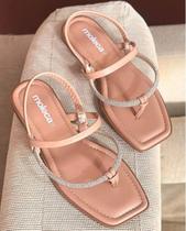 Sandália feminina rasteira dedo moleca 5491.107