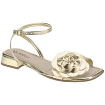 Sandália Feminina Rasteira Flor Salto Baixo Rasteirinha Sandália Feminina Rasteira Flor Salto Baixo Rasteirinha