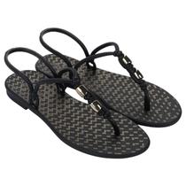 Sandália Feminina Rasteira Grendha Ternura Casual 19175 Sandália Feminina Rasteira Grendha Ternura Casual 19175