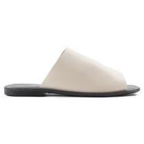 Sandália Feminina Rasteira Nelle Confortável Off White Cultha -