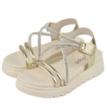 Sandália Feminina Rasteira New Clean Moça Infantil