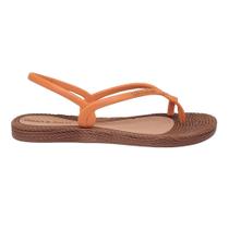 Sandália Feminina Rasteira Terra e Água Dedo