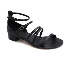 Sandália Feminina Rasteira Tiras Confortável Werner