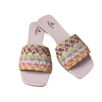 Sandália feminina rasteirinha em couro Simone cód. 1203 Sandália feminina rasteirinha em couro Simone cód. 1203