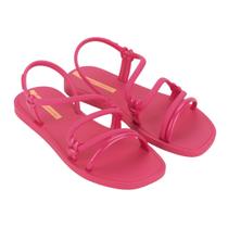 Sandália Feminina Rasteirinha Ipanema Solar Rosa 26983 Original