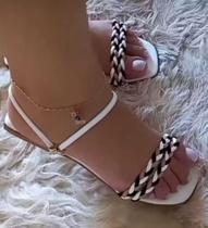 Sandalia Feminina Rasteirinha Rasteira Heloisa Sandalia Feminina Rasteirinha Rasteira Heloisa