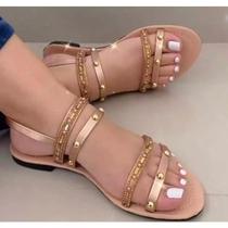 Sandalia Feminina Rasteirinha Rasteira