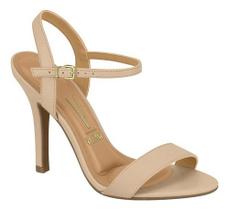 Sandalia Feminina Salto Alto Fino Vizzano Tira Unica Basica