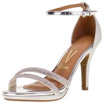 Sandália feminina salto alto vizzano - 62101037 Sandália feminina salto alto vizzano - 62101037