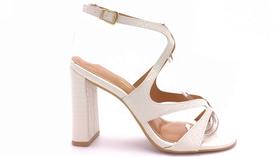Sandalia Feminina Salto Alto Vizzano 6550.102 Sandalia Feminina Salto Alto Vizzano 6550.102