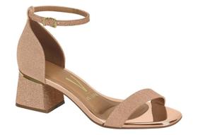 Sandália Feminina Salto Baixo Bloco Vizzano Festa 642810426