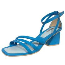 Sandalia Feminina Salto Baixo Comfortflex 2274404 Sandalia Feminina Salto Baixo Comfortflex 2274404