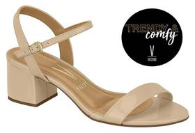 Sandália Feminina Salto Baixo Grosso Vizzano 6291900