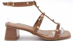 Sandália Feminina Salto Baixo Parabela 4612234