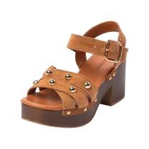 Sandália Feminina Salto Bloco Médio Leveza Conforto Bottero