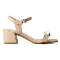 Sandália Feminina Salto Bloco Mirai Macchiato Dakota Y8491-0005