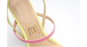 Sandália Feminina Salto Fino Colors Multi - My Shoes Sandália Feminina Salto Fino Colors Multi - My Shoes