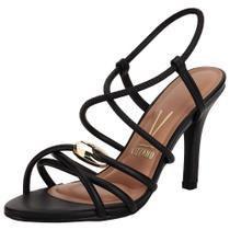 Sandália feminina salto fino vizzano 62491014 Sandália feminina salto fino vizzano 62491014