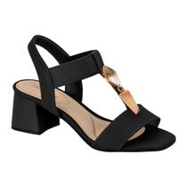 Sandalia Feminina Salto Grosso Bloco Conforto Modare 7179