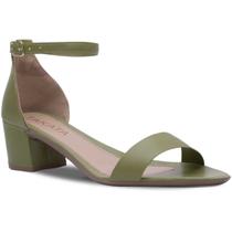 Sandalia Feminina Salto Grosso Cores Casual Confort AF3.02 Z Sandalia Feminina Salto Grosso Cores Casual Confort AF3.02 Z