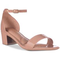 Sandalia Feminina Salto Grosso Cores Casual Confort AF3.02 Z
