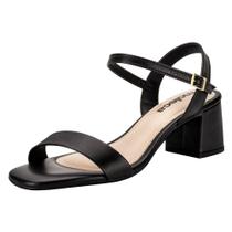 Sandália feminina salto grosso moleca 5496101