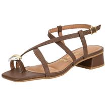 Sandália feminina salto grosso vizzano 6454123 Sandália feminina salto grosso vizzano 6454123