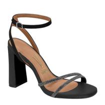 Sandália Feminina Salto Médio Grosso Conforto Vizzano 6550103