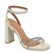 Sandália Feminina Salto Médio Grosso Conforto Vizzano 6550103