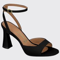 Sandália Feminina Salto Sino Alto Peep Toe Vizzano 6517.102.7282