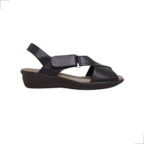 Sandália Feminina Senhora Tamanco Confortável Chinelo Idosa 265 Marrom Sandália Feminina Senhora Tamanco Confortável Chinelo Idosa 265 Marrom