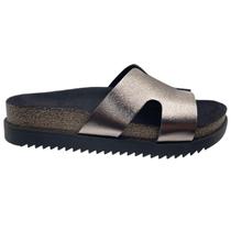 Sandália Feminina Slide Flatform Conforto Moleca 5500.100