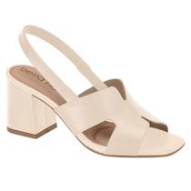 Sandália Feminina Slingback Creme Beira Rio 8436.231